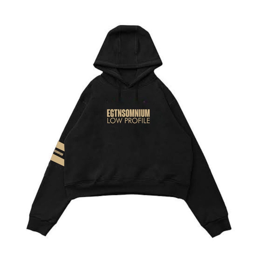 JAKET HOODIE CROP EGTN SOMNIUM PSYCHOTIC PRIA WANITA | JAKET HOODIE CROP PRIA WANITA