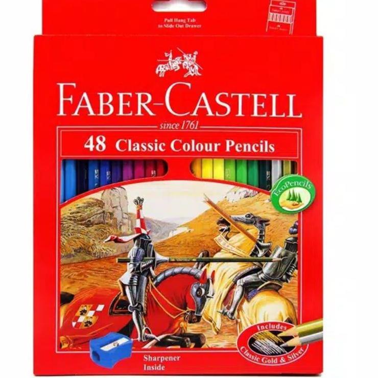 

Promo Pensil Warna Classic Faber Castell 48 Warna Classic Faber