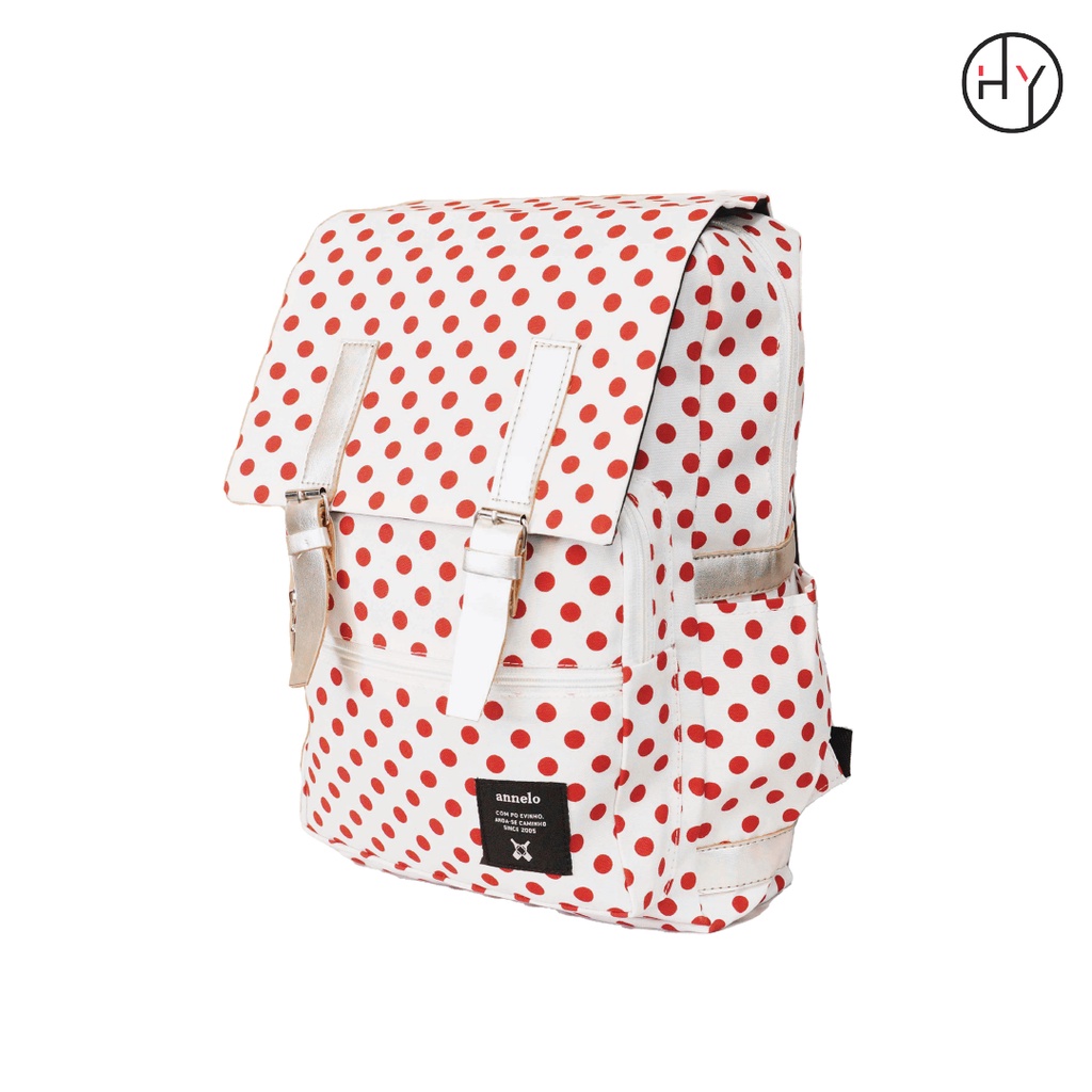 Tas Ransel Fshion Korean Style Wanita Backpack Motif Ada Slot Laptop - HYBRAND [YN68 Motif]