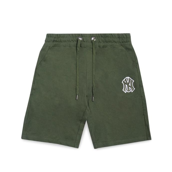 MLB NY Yankees Logo Patch Shorts Green