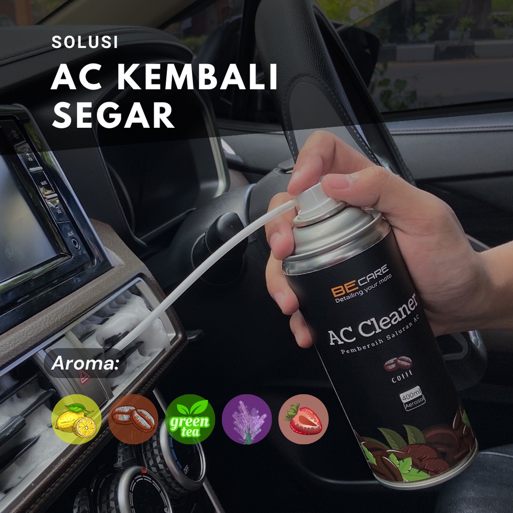 Pembersih AC Mobil Evaporator Cleaner Refresher Odor Eliminator Penyegar Udara Pengharum Pewangi ruangan