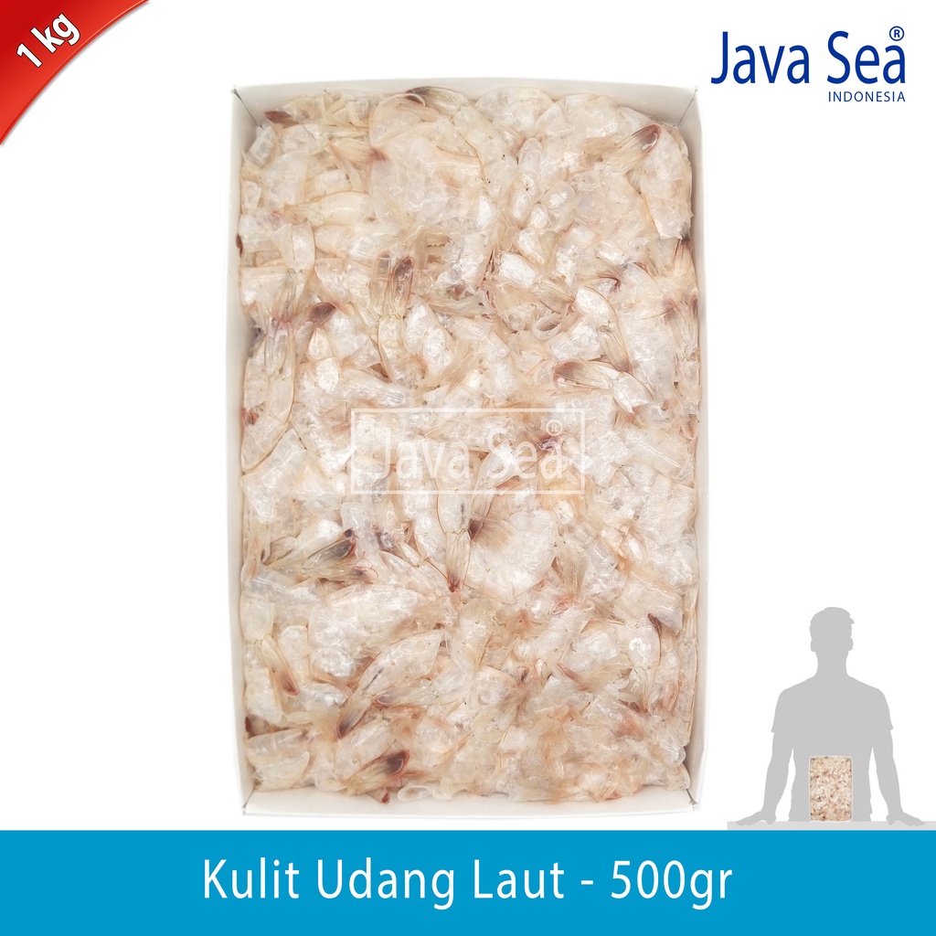 

HORECA Kulit Udang Laut pack 500gr Java Sea