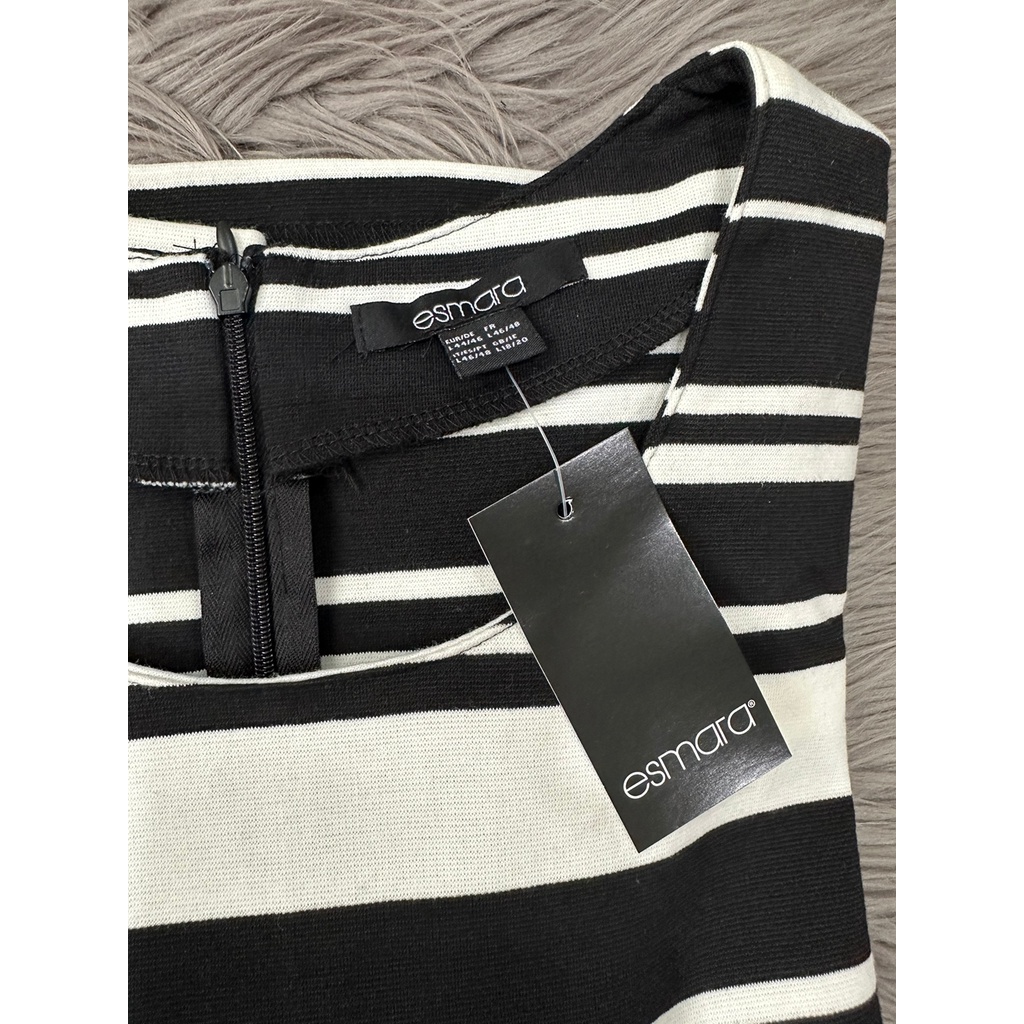 striped loose dress