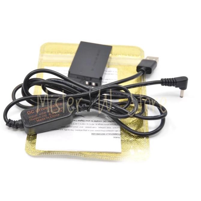 DC COUPLER DR-E12 BATTERY DUMY LP-E12 FOR CANON EOS M M2 M10 M50 M100