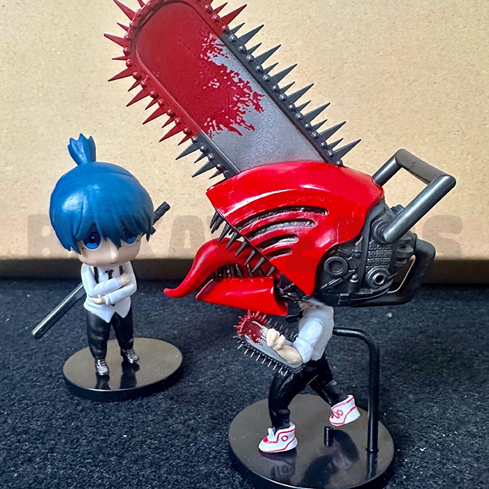 Action Figure Chainsaw-Man Version 3 : Cute Kawaii Version - Chainsawman Denji, Pochita, Aki, Makima, Reze (bakawears)