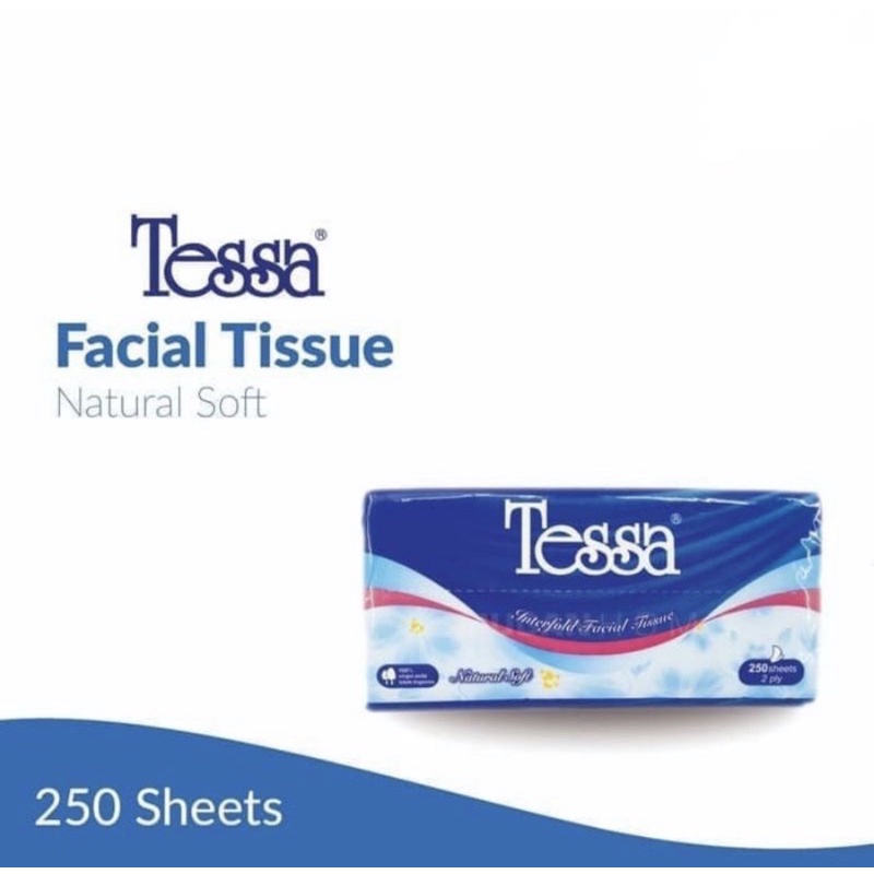 Jual Tessa Facial Tissue (250s) Shopee Indonesia