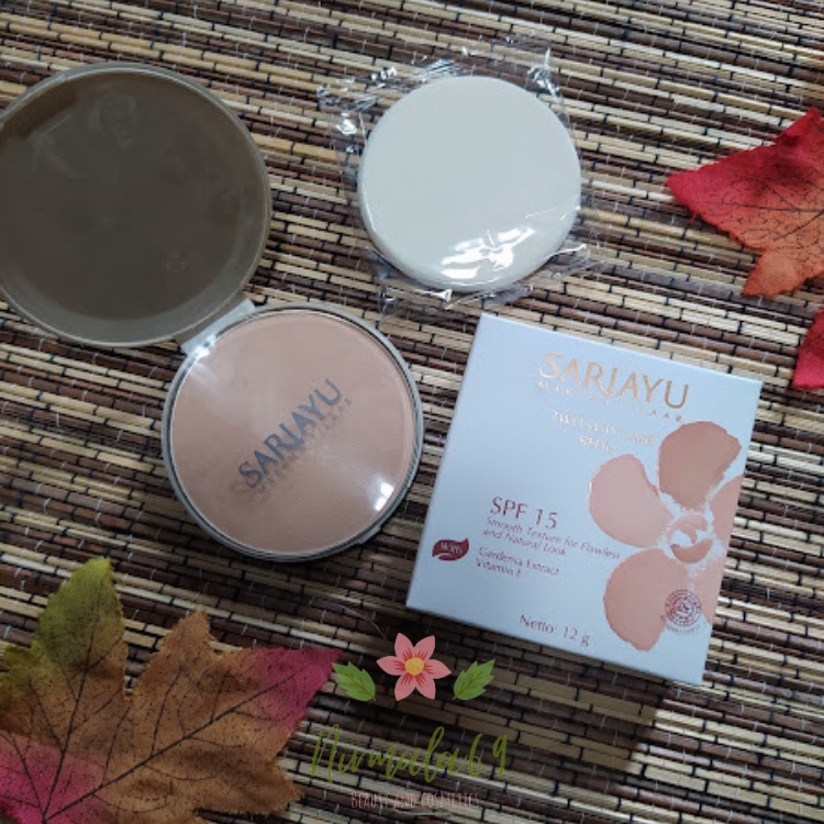 SARIAYU REFILL TWO WAY CAKE SPF 15/sariayu bedak padat NATURAL/bedak padat sariayu/sariayu refill tw