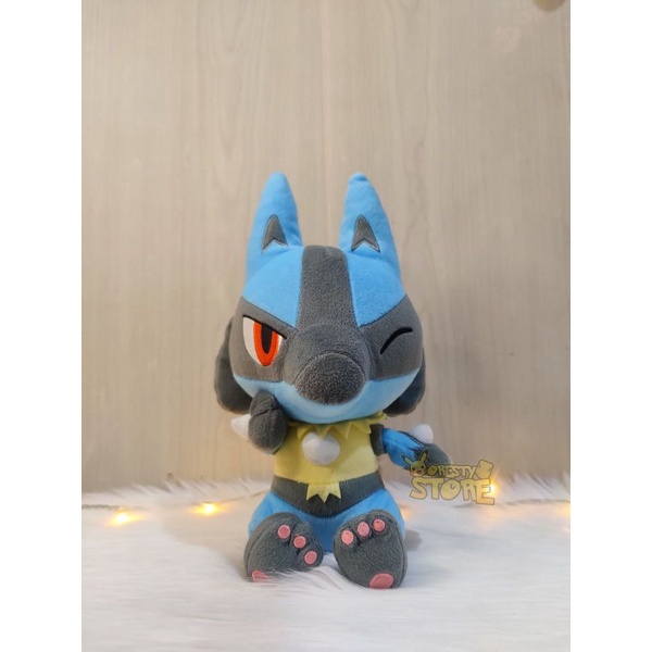 Boneka Pokemon Lucario Wink - Banpresto