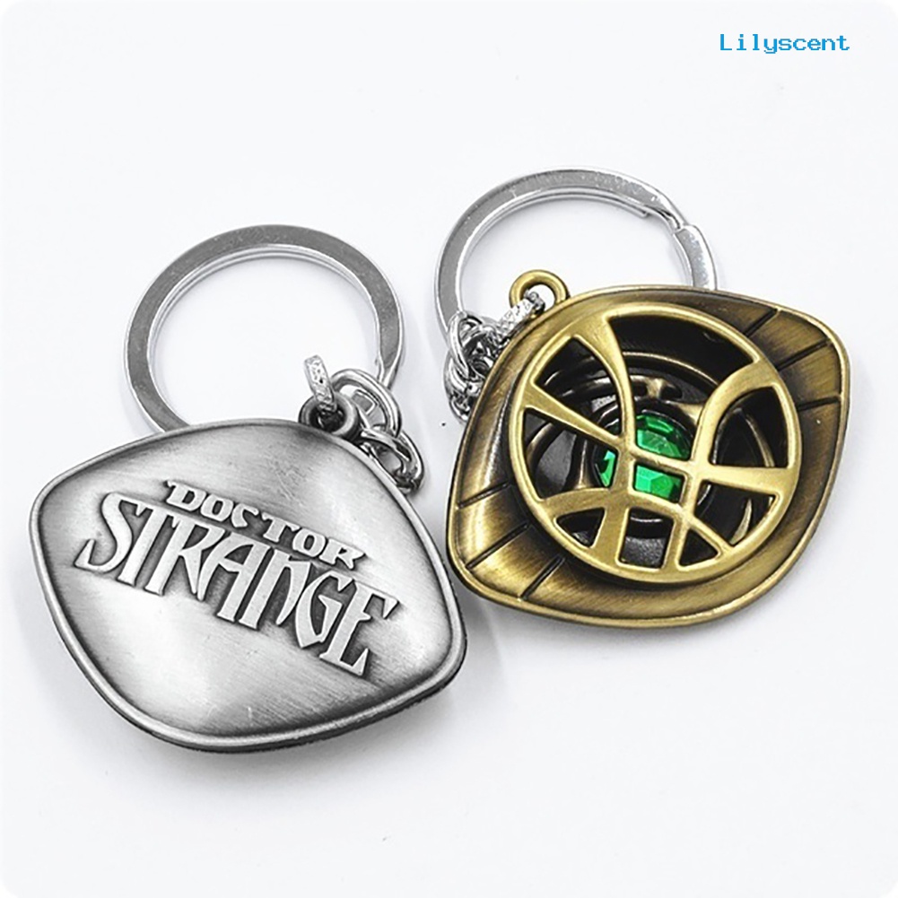 Ls Unisex Glow in Dark Luminous Eye of Agamotto Liontin Kalung Perhiasan Hadiah