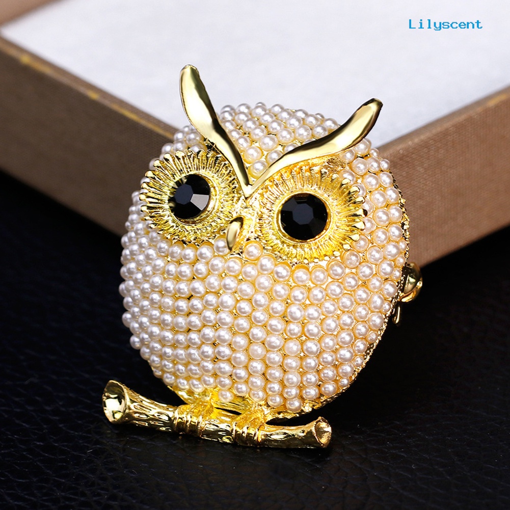 [LS] Hot Lovely Wanita Owl Hewan Bros Pin Pernikahan Pengantin Bros Perhiasan Hadiah Xmas