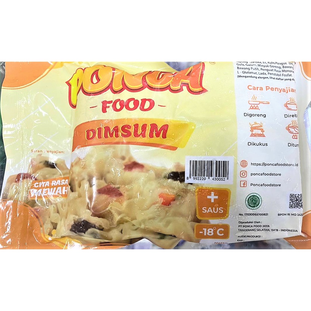 

Ponca Dimsum Ayam 250gr