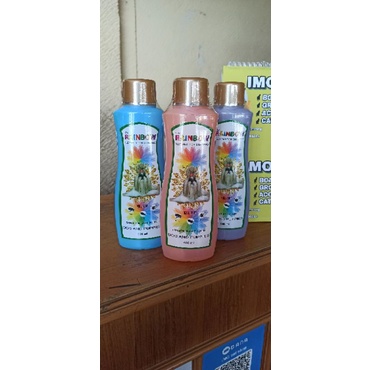 rainbow shampo dog anti kutu 600ml