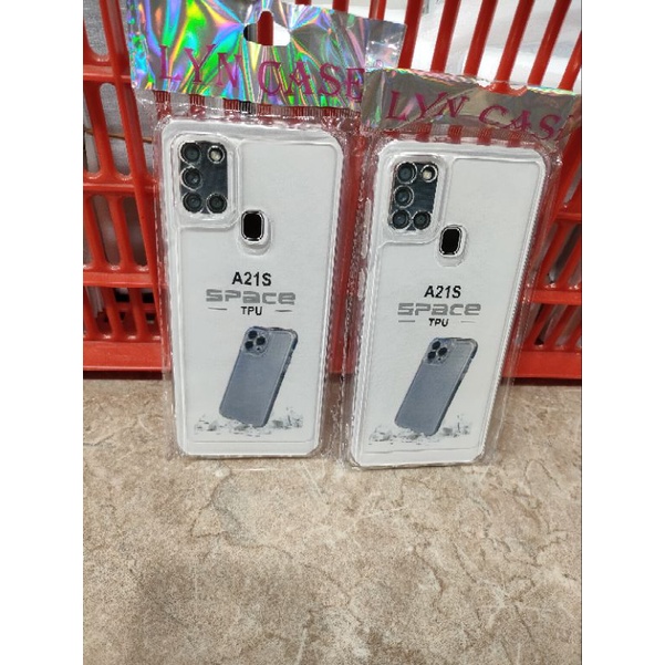 Softcase Samsung A21S Silikon Casing Case Bening Transparan Pelindung Pro Camera