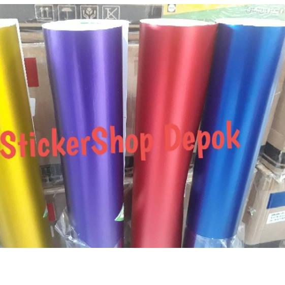 Depan1 Stiker  scotlet mate crome metalik doff