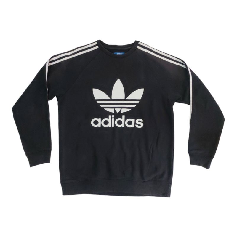 LINK CO CREWNECK ADIDAS 3 FOIL BLACK (Gats Trust)