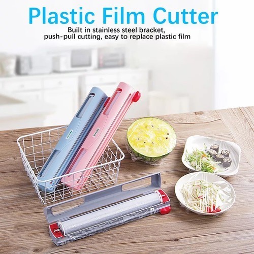 Trend-Alat Potong Plastik Cling Wrap Dispenser / Cutter Cling Wrapping Food