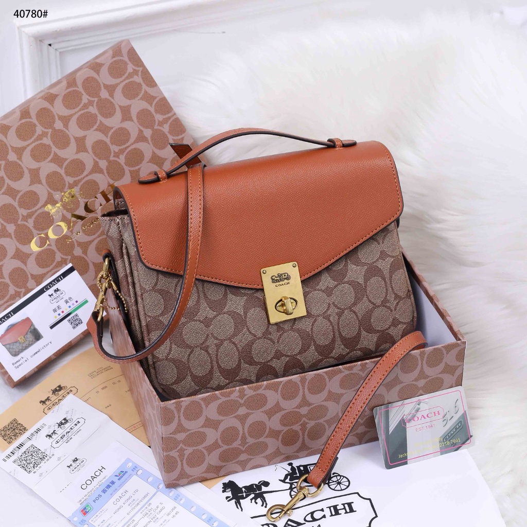 Coa Signature Pochette Metis Top Handle 40780