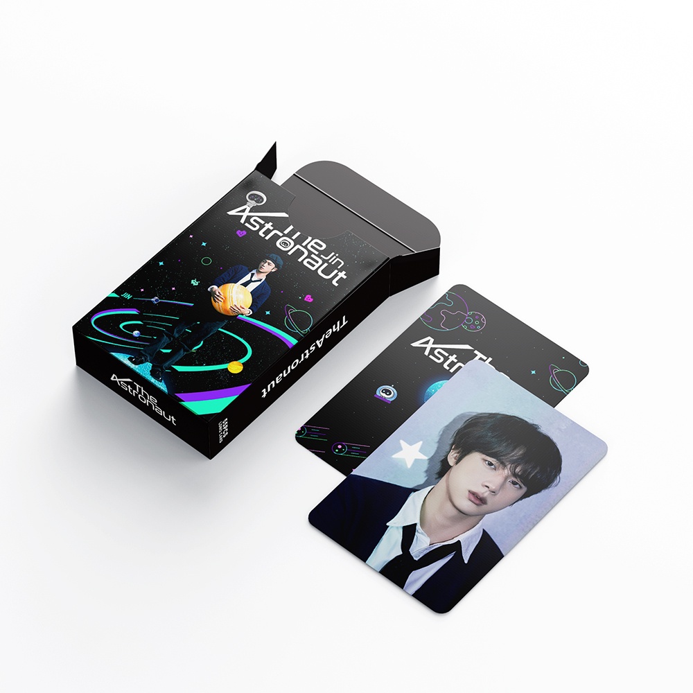 [kstuffind] BTS JIN ASTRONOUT ALBUM PHOTOCARD LOMO CARD PHOTO KARTU FOTO PC SEOKJIN ARMY BANGTAN MURAH 54 PCS 54PCS