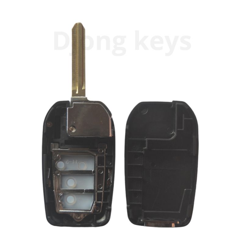 casing kunci remot lipat/flipkey toyota new  Yaris long tahun 2015 ke Atas