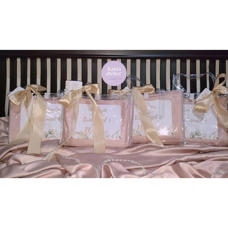 hampers bridesmaid | seragam bridesmaid | paket seragam bridesmaid