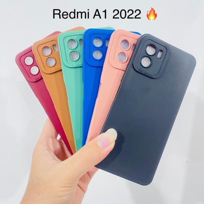 Case HP Soft Pro Redmi A1/A1+ Lens Colorful Case HPBlack COLORFUL REDMI A1 CasinG AGH