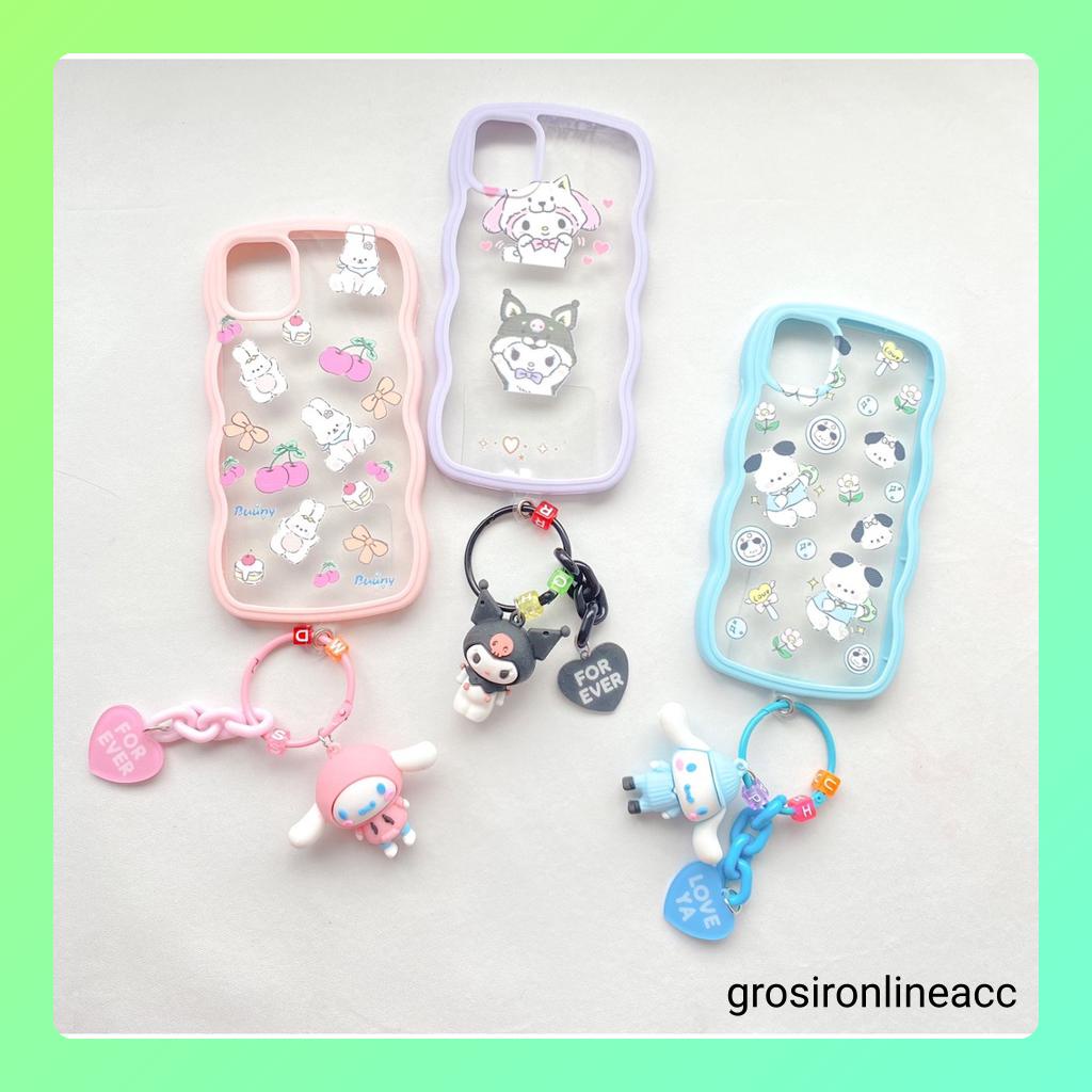 Softcase Motif karakter For Iphone 7+ 8+ Plus X Xs Xr Max 11 12 13 14 Pro Max 14+ 14Plus HH36 DY