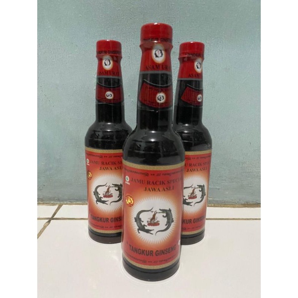 

Jamu Tangkur Ginseng Asam Urat 650ml Tankur Gingseng