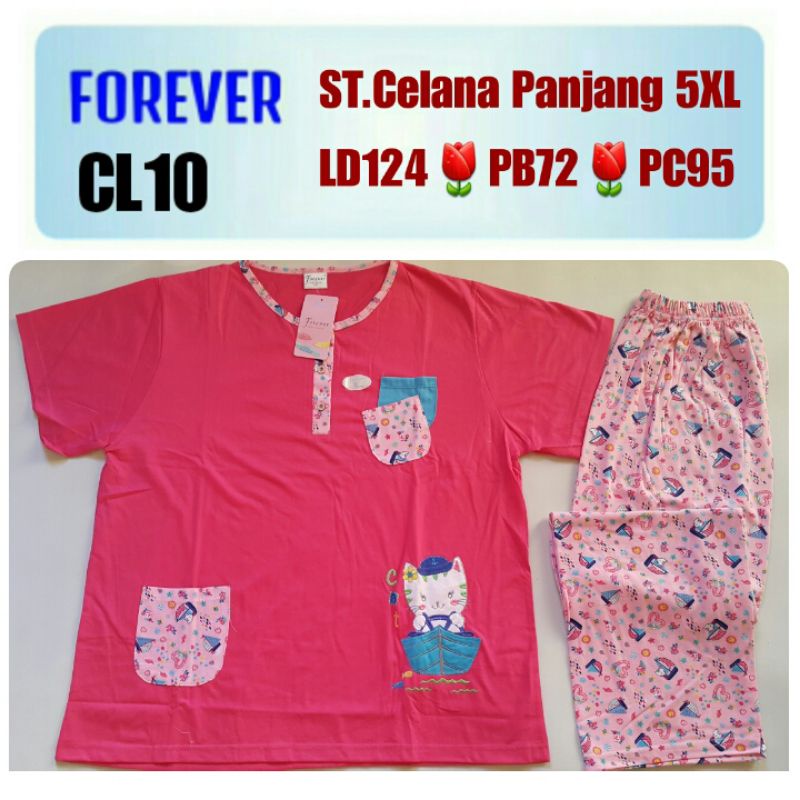 Babydoll Jumbo 5XL Celana Panjang Forever