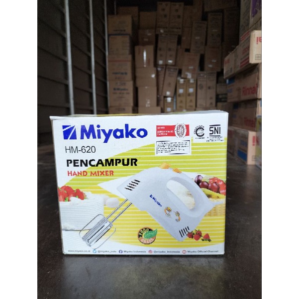 Miyako Hand Mixer HM-620/ Hand Mixer/ Hand Mixer Miyako HM-620 MIXER TANGAN