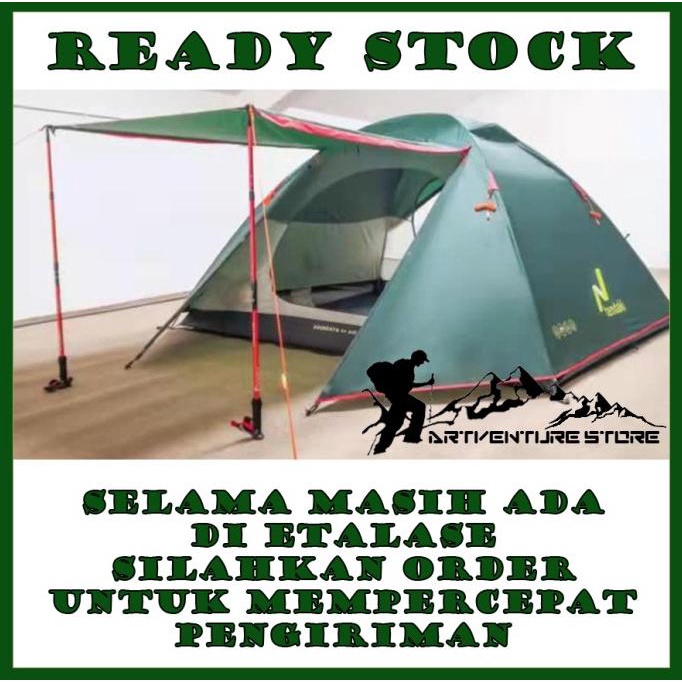 Tenda Tendaki Arundaya 4+air untuk 4-5 orang MIS GO ganti nama TENDAKI