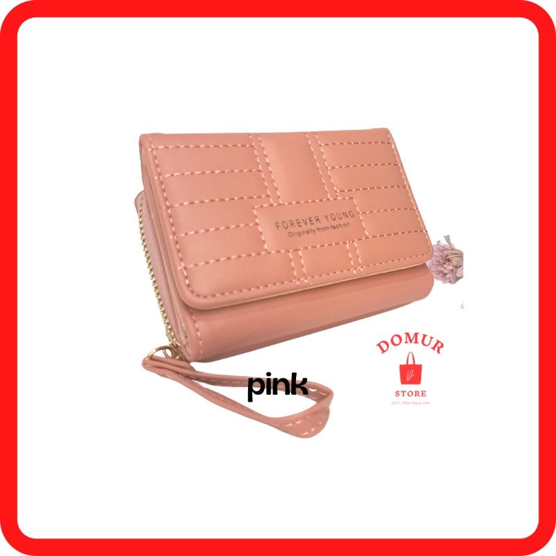 Dompet Mini Dompet Lipat wanita import Dompet kartu