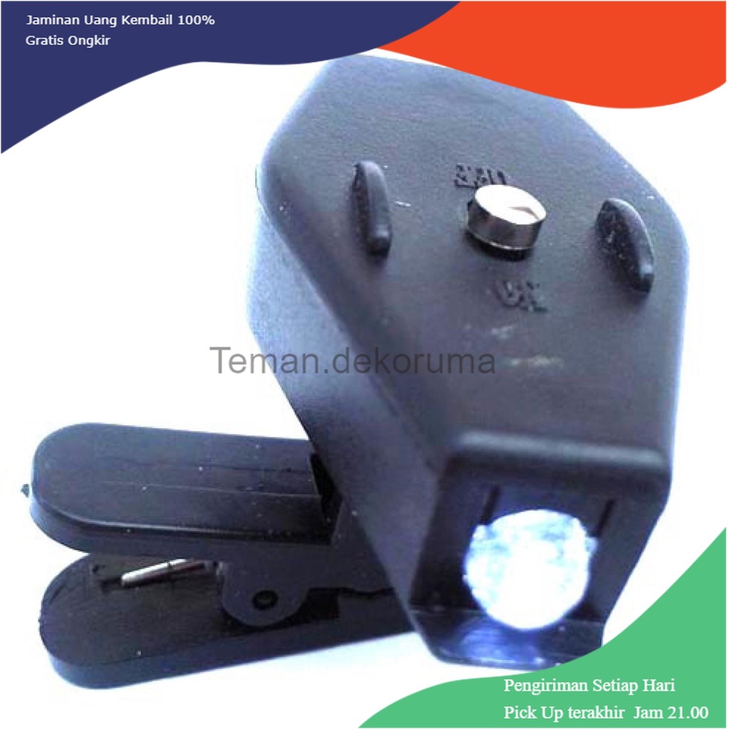 TD - LMP TaffLED Lampu Baca LED Klip Kacamata Glasses Light 1 PCS - ZMD00165