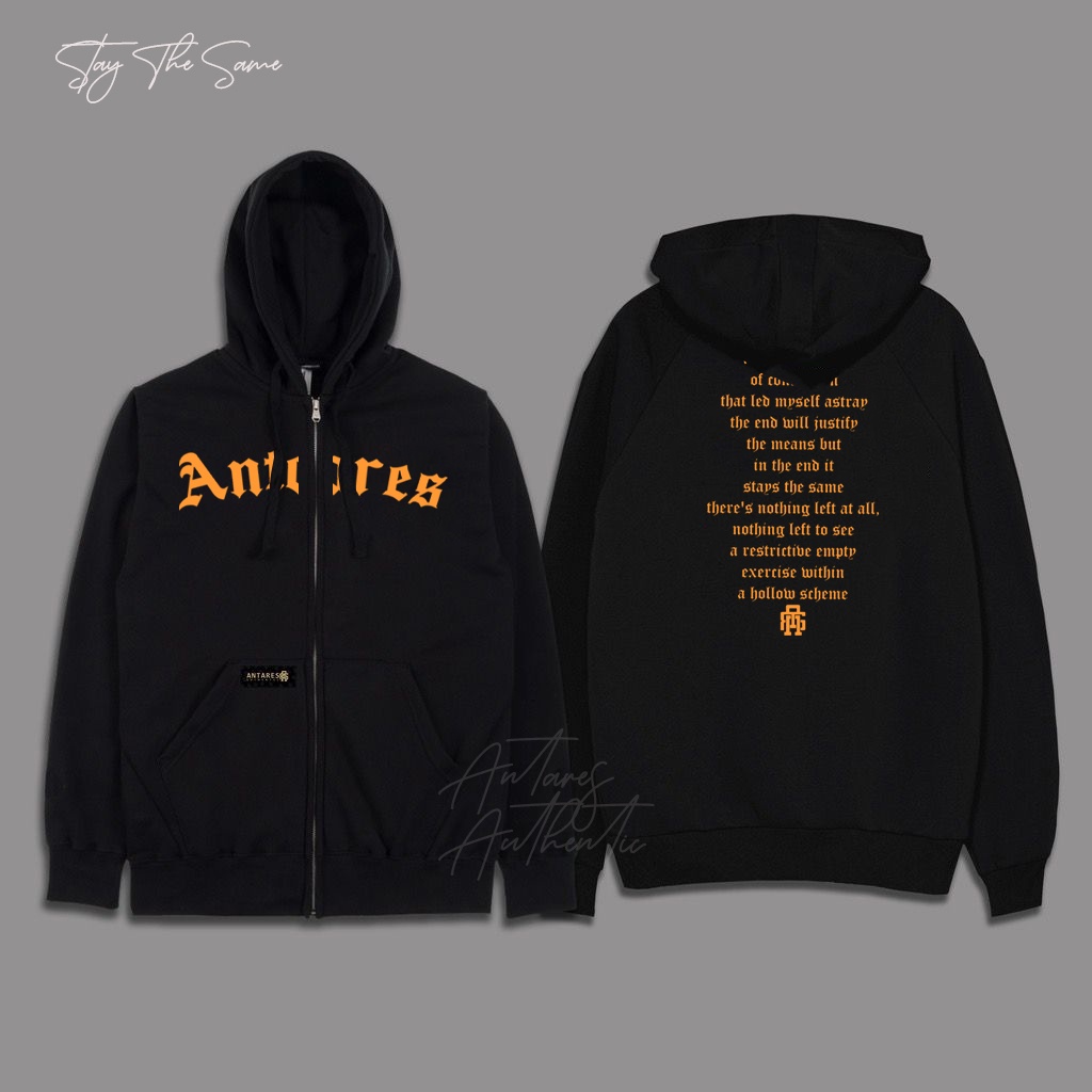 ANTARES ZIPPER HOODIE - STAY THE SAME