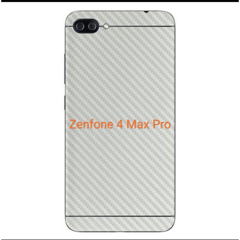 Asus Zenfone 4 Max Pro Zenfone 5Q Zenfone 5Z/5 2018 Zenfone 8 2021 Skin Carbon Garskin Anti Gores Be