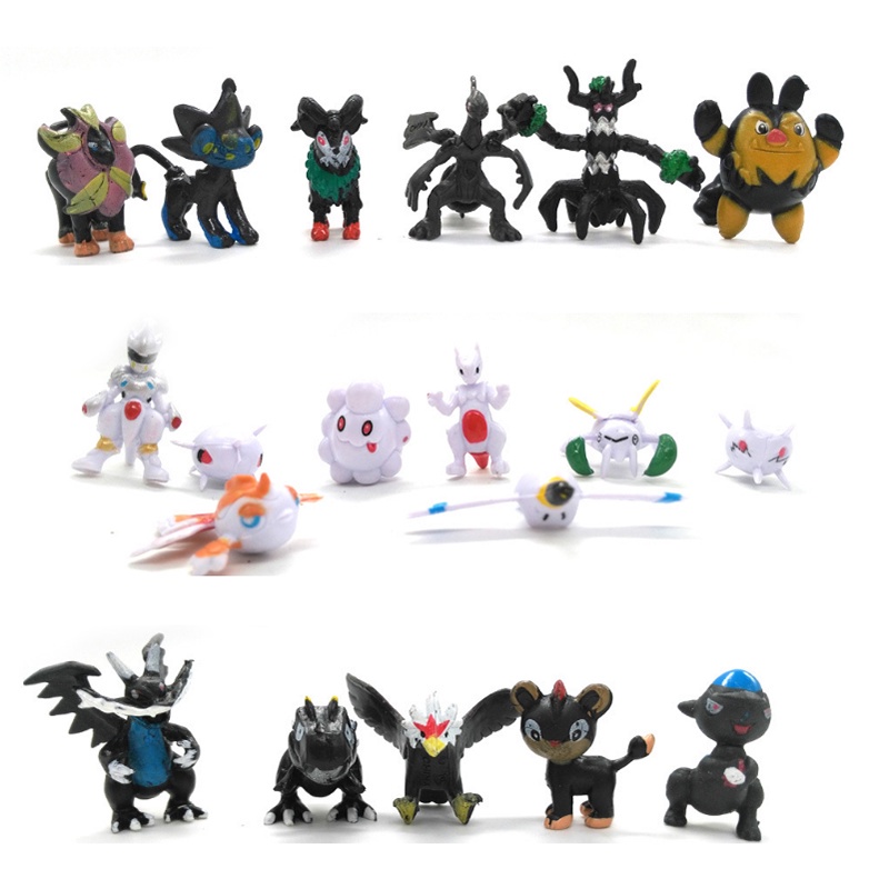 【Ready】144pcs/set Pokemon Action Figures Collection Toy Anime Kids Children Gift Toys