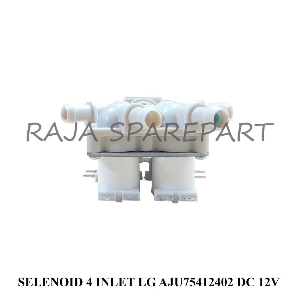 WATER INLET/INLETMESIN CUCI/SELENOID 4 INLET LG AJU75412402 DC 12V