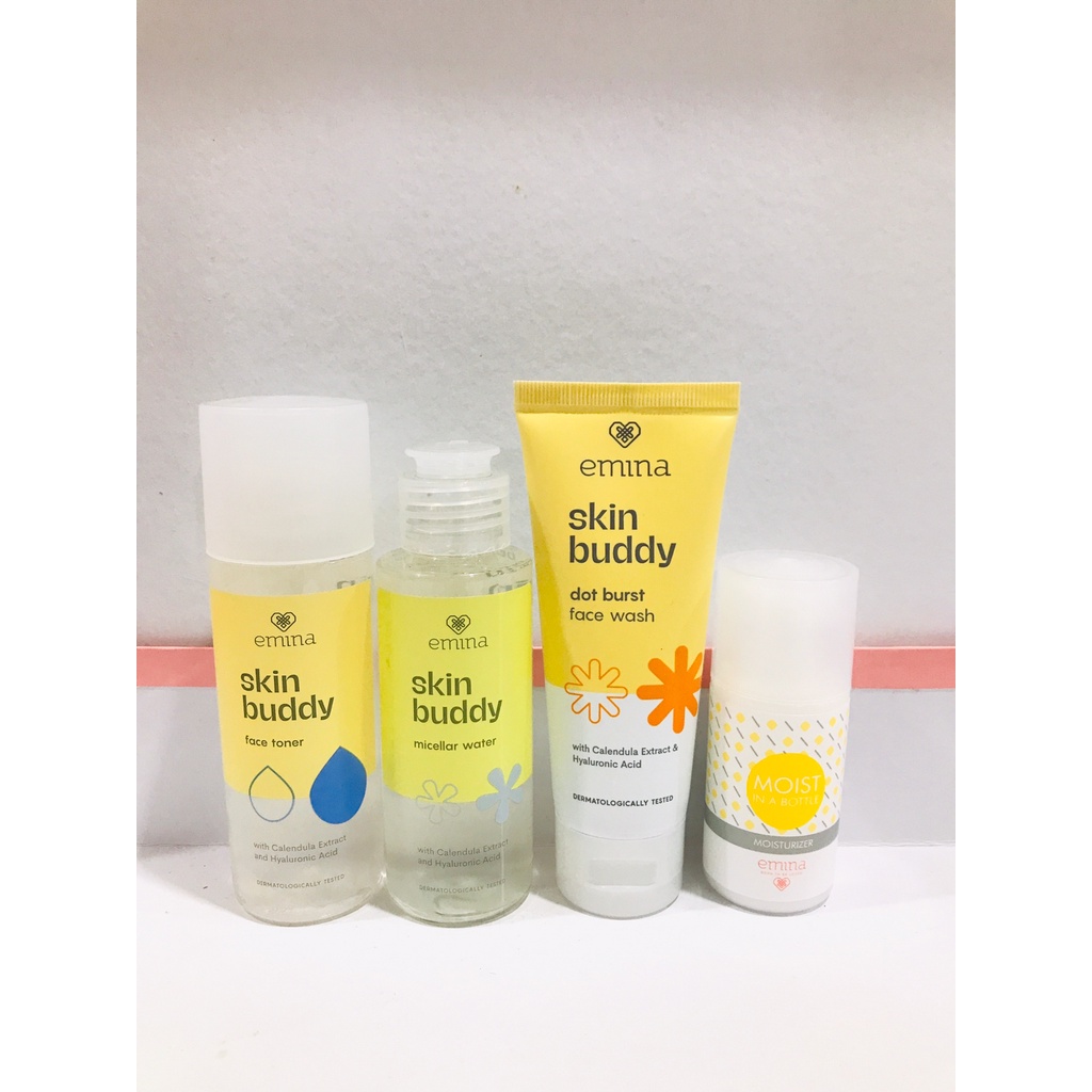 EMINA PAKET SKIN BUDDY (DOT BURST &amp; BUBBLE UP )