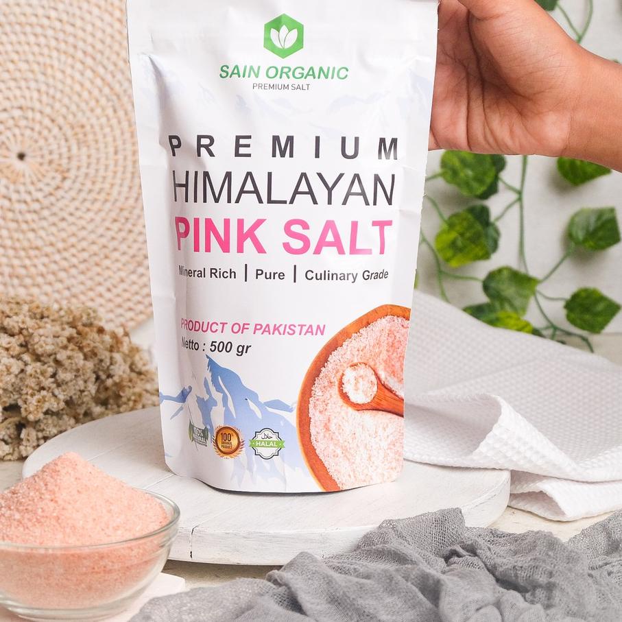 

ULI194 Garam Himalaya Original 1 kg Asli Organik Himalayan Salt Himsalt Organic Garem Premium MPASI ^^