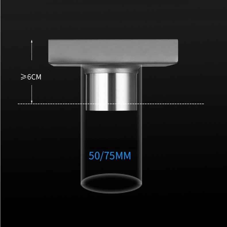 【COD】Floor drain Stainless Anti Serangga Banjir Kecoa Got Kamar Mandi Anti Bau Tikus SUS 304 Tile Saringan Got Desain Filter Bisa Isi Keramik