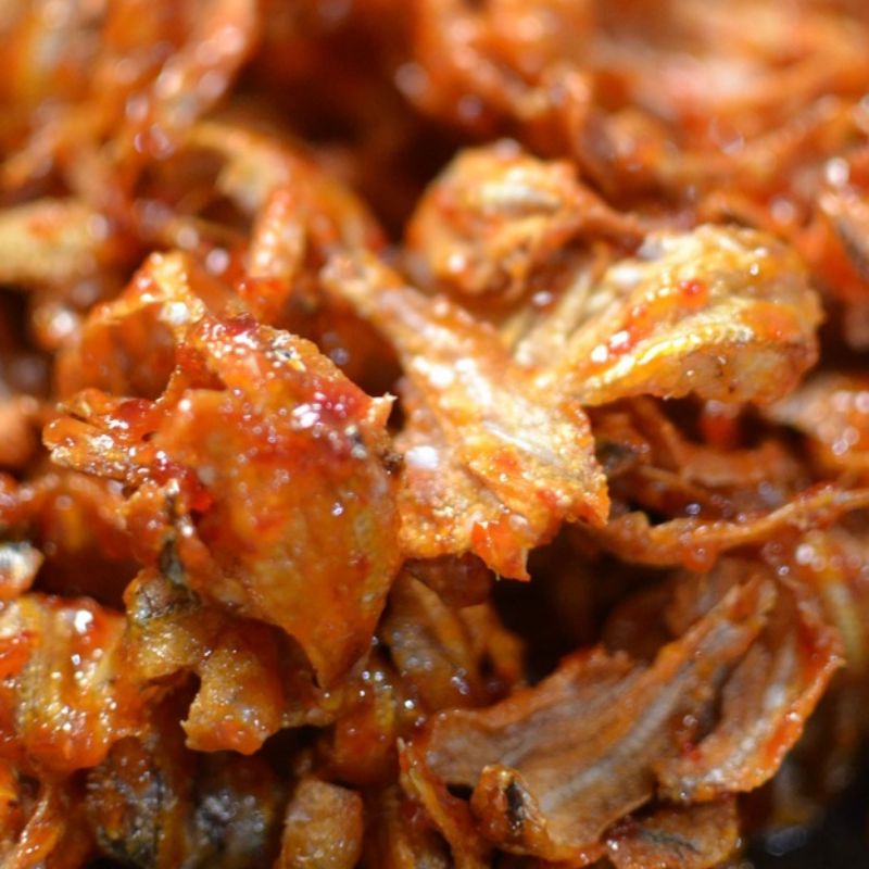 

IKAN ASIN BALADO PEDAS MANIS / IKAN KAPAS PEDAS MANIS 200GR