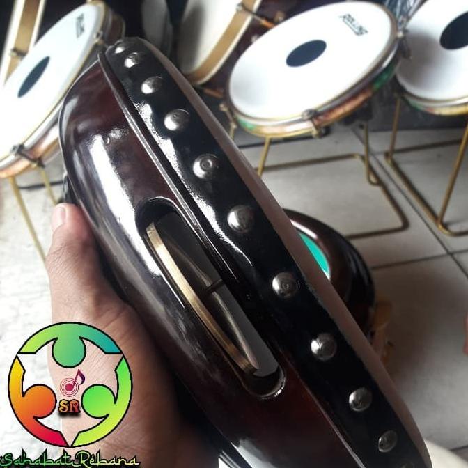 Rebana Hadroh Jepara Ukuran 30Cm Kencer Kuningan