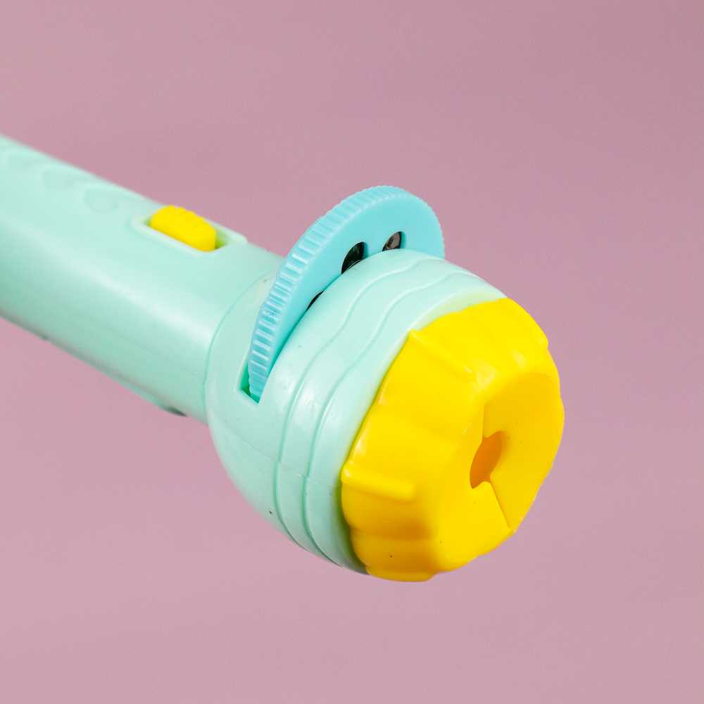Mainan Senter Anak Bayi Lampu Proyektor Edukasi Flashlight Toys Lucu - F0235