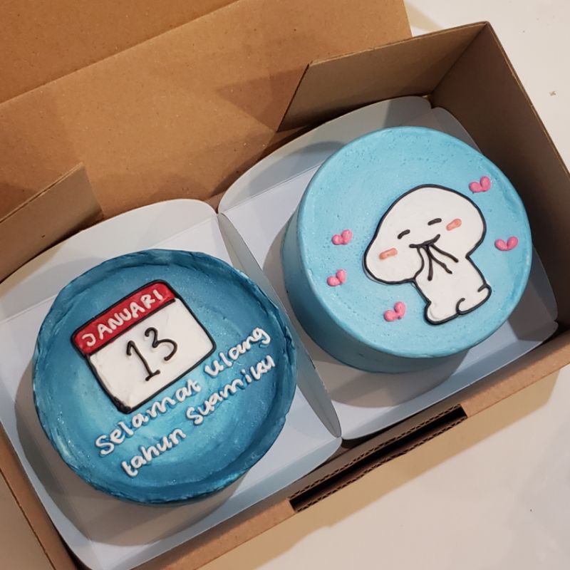 

NOB Korean Bento Cake Bundle 2 Kue isi 2 By Munsky