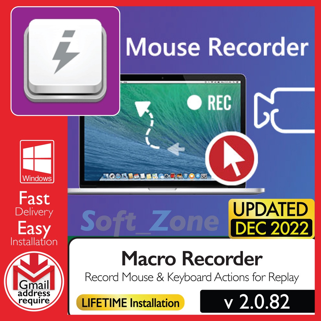 

Mcr Rcrdr Entrprs 2.0.82 - Rcrd Ms & Kybrd Actns fr Rply [WINDOWS x64] - Dgtl Dwnld