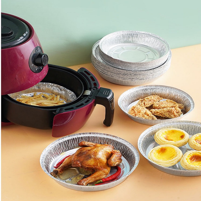 Mangkok Alumunium Foil Air Fryer Anti Lengket