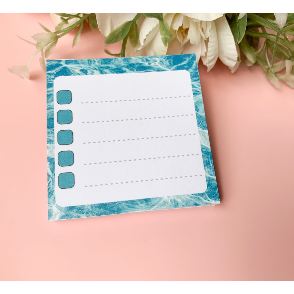 【GOGOMART】Kertas Memo Memopad Memo Notepad / Memo Catatan Bukan Sticky Notes Tempel - MM004