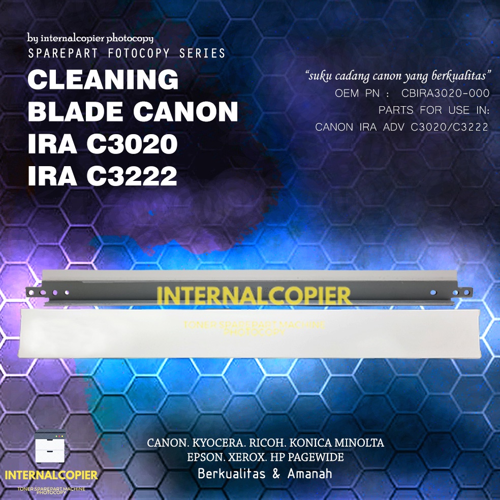 Cleaning Blade Canon IR C 3020 3222 3320 3325 Wiper Blade CBIR-3020-ORI
