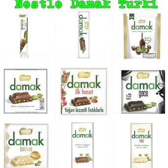 

COKLAT NESTLE DAMAK TURKI | TURKISH CHOCOLATE | COKLAT PISTACHIO