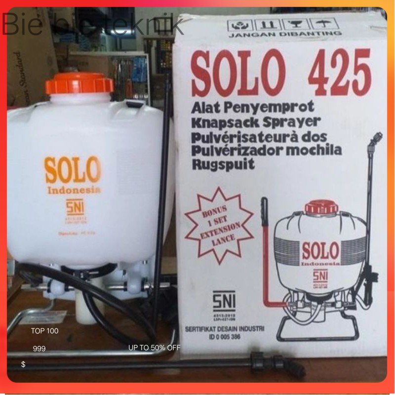 SPRAYER 15 Liter ALAT GENDONG PENYEMPROT SEMPROTAN HAMA SOLO 425
SEMPROTAN PADI SOLO