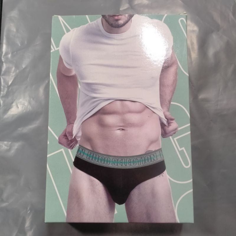 HARGA 1 KOTAK CD HUGO SELECTION S M L XL XXL XXXL ORIGINAL || CELANA DALAM PRIA LAKI LAKI ABG REMAJA